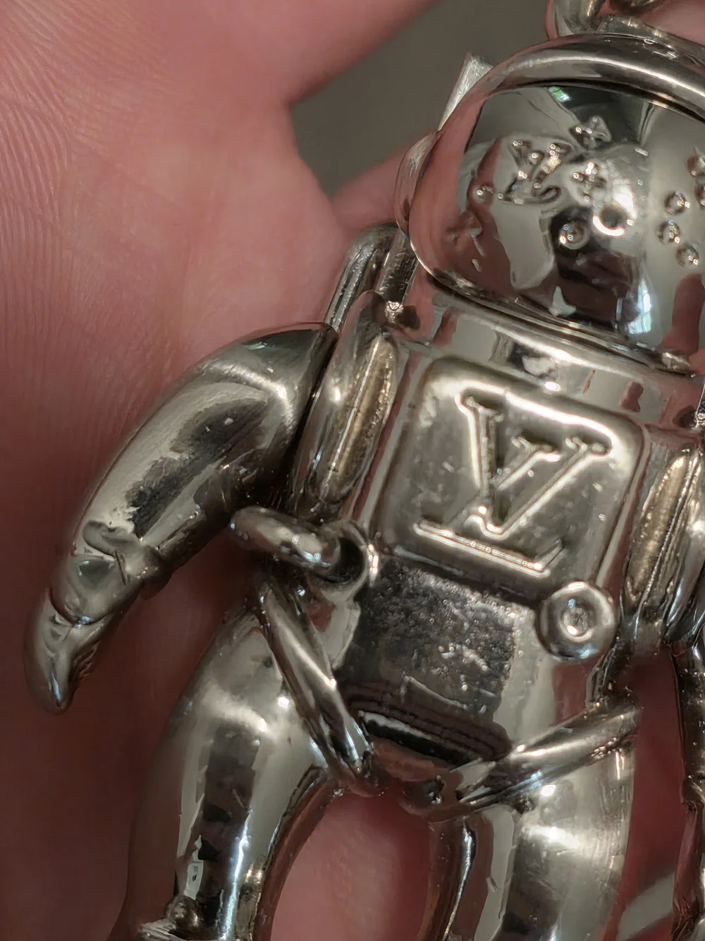 Louis Vuitton Monogram Astronaut Bag Charm